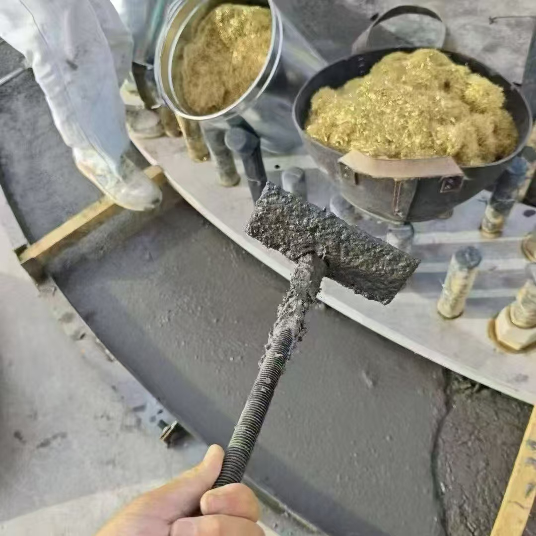 涧西C120钢纤维高强无收灌浆料 轧机压缩机汽轮机发电机锻压设备底座灌浆材料